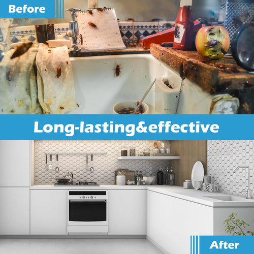 Garsum Cockroach Gel Bait 1 Tube x 30 Grams, Roach Killer Indoor Infestation Home & Outdoor Use