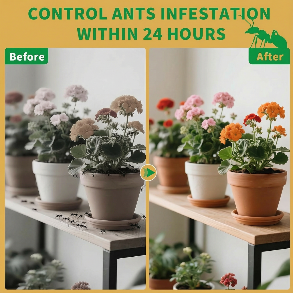Garsum Ant Gel Bait Ready-to-Use 30g Indoor & Outdoor Ant Control Solution 1 Tube for Effective Infestation Management
